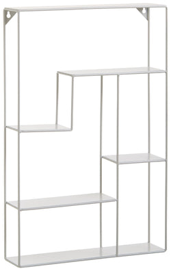 PAAVO Wandregal - Weiss / B: 42.0 cm x T: 10.0 cm x H: 65.0 cm