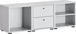 FINJA Lowboard - Perlgrau / B: 120.0 cm x T: 36.0 cm x H: 43.0 cm