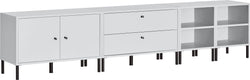 FINJA Lowboard - Perlgrau / B: 240.0 cm x T: 36.0 cm x H: 52.0 cm