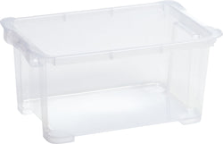 EVO Boîte de rangement - Transparent / L: 17.2 cm x P: 27.0 cm x H: 12.8 cm