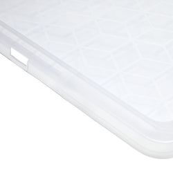 Boîte de rangement EVO avec couvercle - Transparente / L : 59,3 cm x P : 79,1 cm x H : 2,8 cm