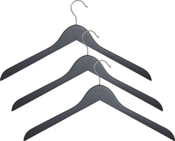 FABIUS Cintre - Noir / L: 44.5 cm x P: 3.6 cm x H: 23.0 cm