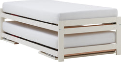 TWIN III Doppia letto_90_bianco - Bianco / L: 90.0 cm x P: 200.0 cm x A: 50.0 cm