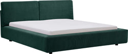 MATHIEU Lits rembourrés - Grün / L: 180.0 cm x P: 200.0 cm