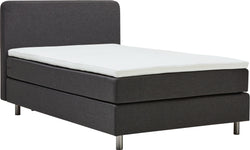 VALERIE Boxspringbett - Anthrazit / B: 120.0 cm x T: 200.0 cm