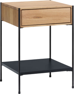 MALA Table de chevet - Eiche / L: 40.0 cm x P: 40.0 cm x H: 59.0 cm