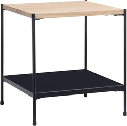 MALA Nachttisch - Hellbraun / B: 40.0 cm x T: 40.0 cm x H: 43.0 cm