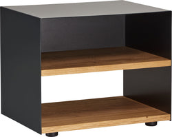 BRIX II Nachttisch - Eiche / B: 45.0 cm x T: 35.0 cm x H: 37.0 cm