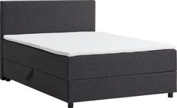 Letto a cassettone JOEL con contenitore - Antracite / L: 140,0 cm x P: 200,0 cm