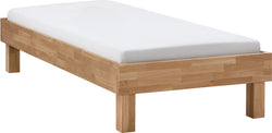 CARA Bett - Eiche / B: 90.0 cm x T: 200.0 cm
