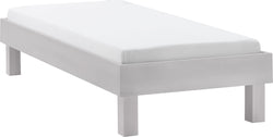 CARA Lit - hêtre blanc / L: 90.0 cm x P: 200.0 cm