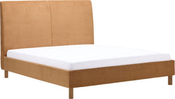 CELINE Polsterbett - Gelb / B: 140.0 cm x T: 200.0 cm