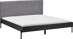 CARA Bett - Buche schwarz / B: 180.0 cm x T: 200.0 cm