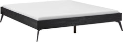 CARA Bett - Buche schwarz / B: 160.0 cm x T: 200.0 cm