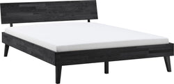 CARA Bett - Buche schwarz / B: 160.0 cm x T: 200.0 cm