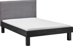 CARA Bett - Buche schwarz / B: 140.0 cm x T: 200.0 cm