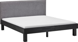 CARA Bett - Buche schwarz / B: 160.0 cm x T: 200.0 cm