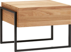 DON Table de chevet - Eiche / L: 47.0 cm x P: 40.0 cm x H: 35.0 cm