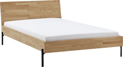 CARA Bett - Eiche / B: 140.0 cm x T: 200.0 cm