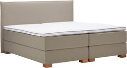 bico GOODNIGHT Lit Boxspring - Beige / L: 180.0 cm x P: 200.0 cm