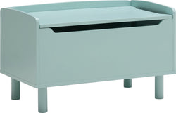 SERAFIN Truhe - Türkis / B: 70.0 cm x T: 40.0 cm x H: 43.0 cm