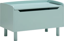 SERAFIN Truhe - Türkis / B: 70.0 cm x T: 40.0 cm x H: 43.0 cm