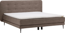 bico GOODNIGHT Boxspringbett - B: 160.0 cm x T: 200.0 cm / Hellbraun