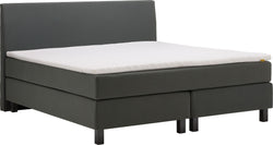 bico GOODNIGHT Boxspringbett - Dunkelgrau / B: 180.0 cm x T: 200.0 cm