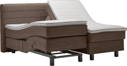 bico GOODNIGHT Lit Boxspring - Brun / L: 160.0 cm x P: 200.0 cm