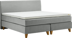 bico GOODNIGHT Boxspringbett - Grau / B: 160.0 cm x T: 200.0 cm