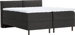 LUNE Boxspringbett - Anthrazit / B: 160.0 cm x T: 200.0 cm