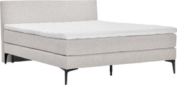 LUNE Boxspringbett - Beige / B: 180.0 cm x T: 200.0 cm