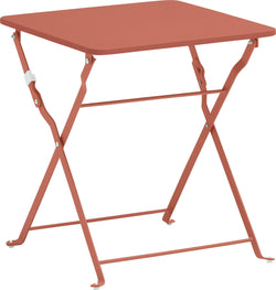 PEDONDA tavolino d'appoggio - terracotta / B:40cm x T: 40cm x H:46cm