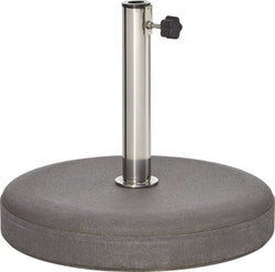 CONCRETE Betonsockel 27kg anthrazit - Betonoptik / H: 38.5 cm
