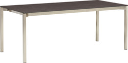 MALO Gartentisch - Mondgrau / B: 220.0 cm x T: 90.0 cm x H: 75.0 cm