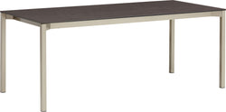 MALO Gartentisch - Mondgrau / B: 220.0 cm x T: 90.0 cm x H: 75.0 cm