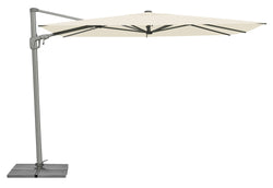 Suncomfort by Glatz SUNFLEX Parasol - Écru / L: 300.0 cm x P: 300.0 cm x H: 254.0 cm