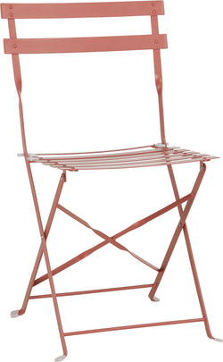 PAGAN III sedia - terracotta / L: 45cm x P: 33cm x H: 82cm