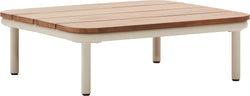 NIHOA Élément 1 place lounge - acacia / L: 76.0 cm x P: 76.0 cm x H: 25.0 cm