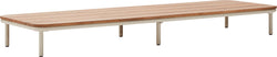 NIHOA Élément 3 places lounge - acacia / L: 228.0 cm x P: 76.0 cm x H: 25.0 cm
