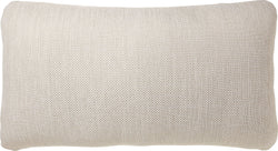 NIHOA Lounge Rückenkissen - Hellgrau / B: 76.0 cm x T: 17.0 cm x H: 44.0 cm