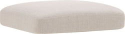 NIHOA Coussin d'assis lounge - Gris clair / L: 75.0 cm x P: 75.0 cm x H: 13.5 cm