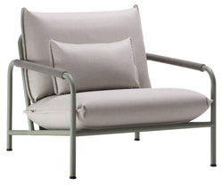 SAMOA Fauteuil lounge - Hellgrau / L: 83.0 cm x P: 98.0 cm x H: 80.0 cm