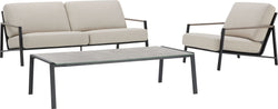 LAZARETO II Lounge Set_Sofa,armchair+tab - Beige