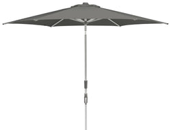 Parasol Suncomfort by Glatz SLIDE - Gris pierre / L : 250,0 cm x H : 253,0 cm