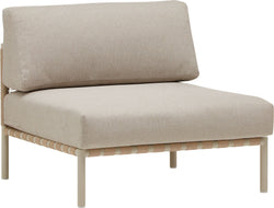 HORIZON Élément simple lounge - Sable corail / P: 87.0 cm x L: 87.0 cm x H: 76.0 cm
