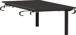 HORIZON Table amovible lounge - Anthracite / P: 90.0 cm x L: 47.85 cm x H: 27.75 cm