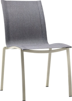 Sedia MALO - Acciaio inossidabile / grigio / L: 54,0 cm x P: 53,0 cm x A: 87,0 cm
