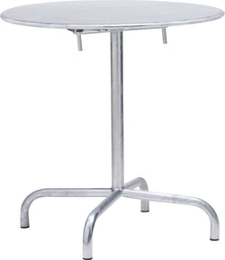 RAW Tisch feuerverzinkt - Metall / B: 70.0 cm x T: 70.0 cm x H: 72.0 cm