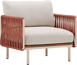 NIHOA Set Poltrona Rope Terracotta - Terra